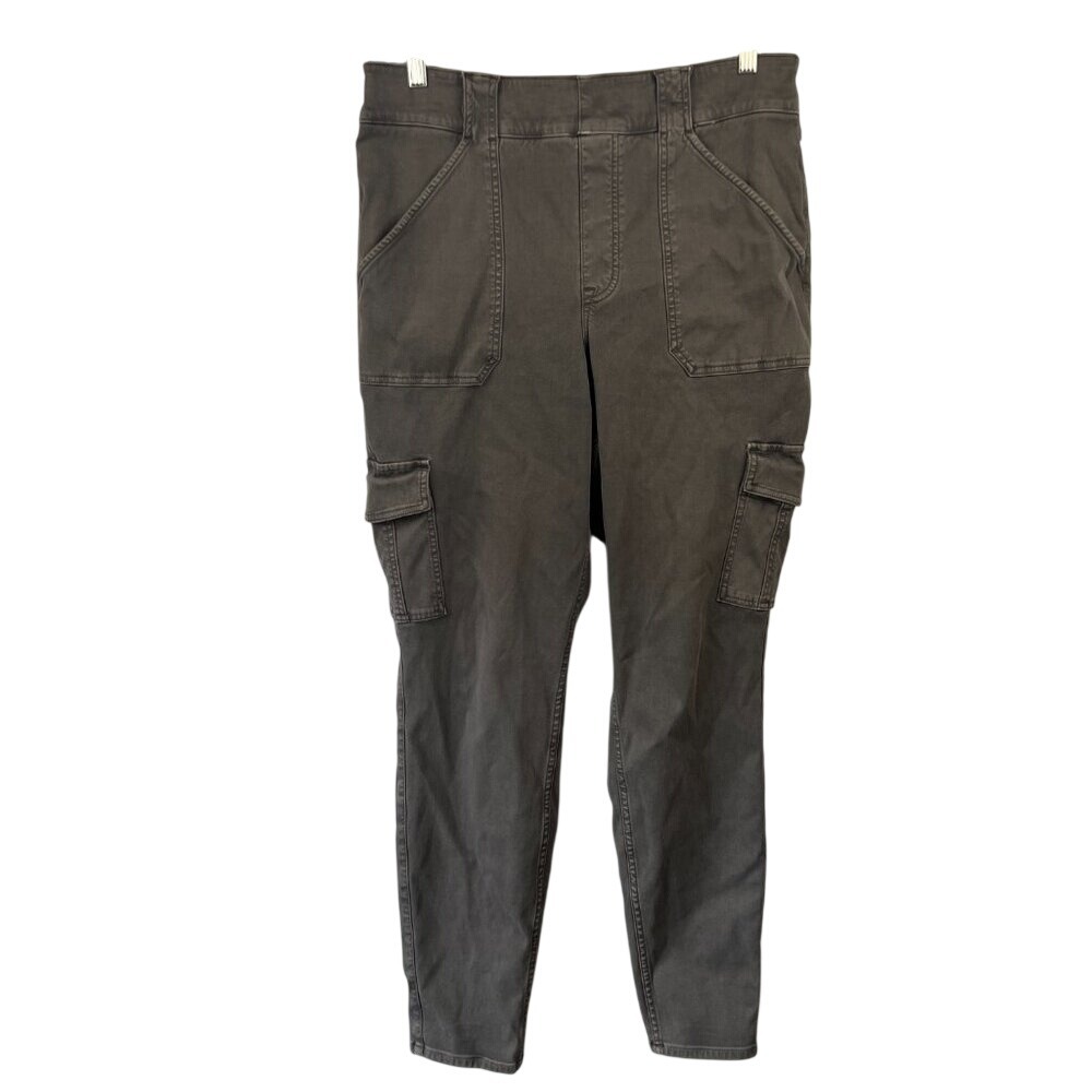 Spanx Stretch Twill‎ Ankle Cargo Pant Gray Size 2X - Picture 5 of 12